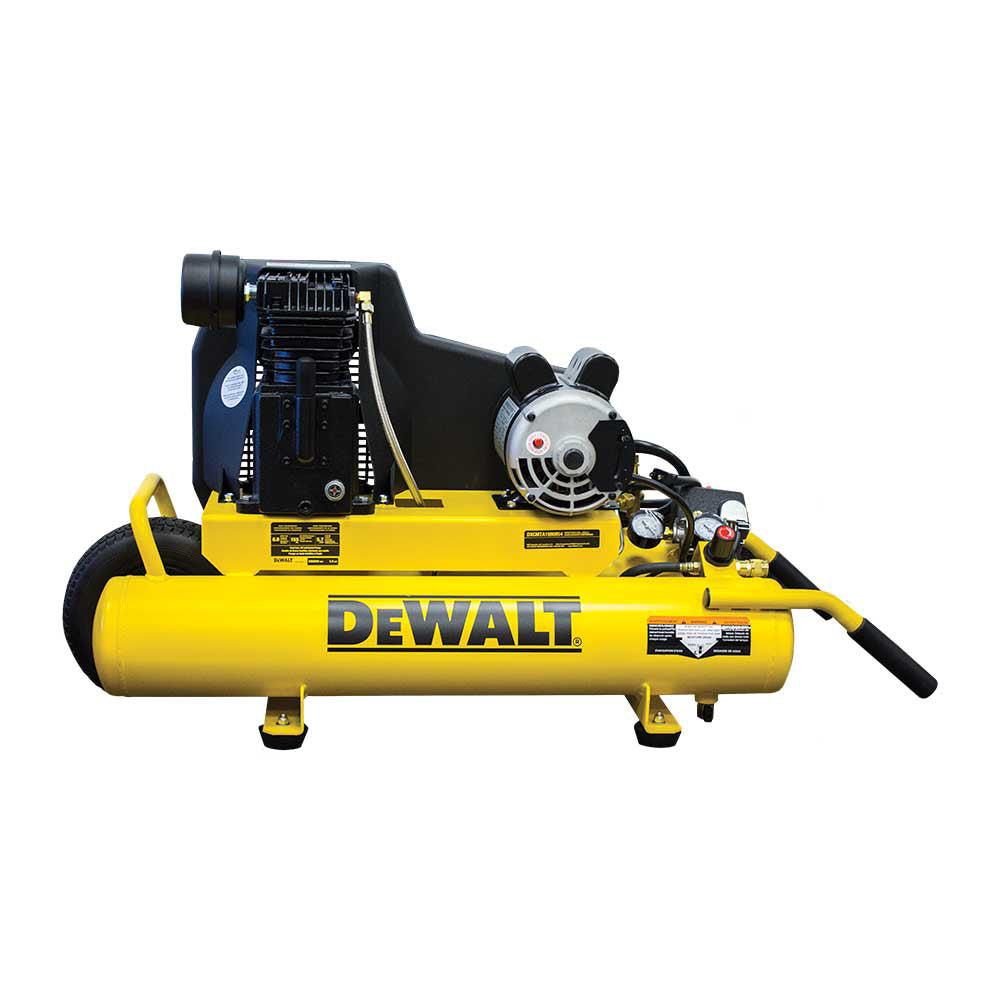 DeWalt 1.9HP 8Gallon Electric Dual Voltage Wheelbarrow Air Compresso