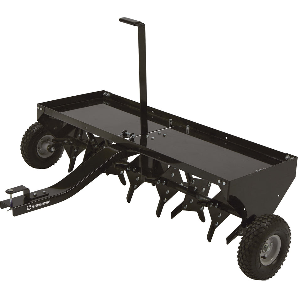 Strongway® Tow Behind Plug Lawn Aerator 48 In. 32 Coring Plugs (49167)