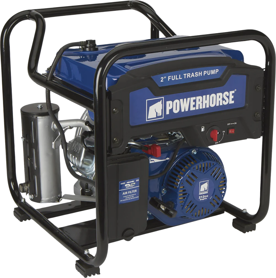 Powerhorse® Full Trash 2" Water Pump Extended Run 183 GPM (750126)