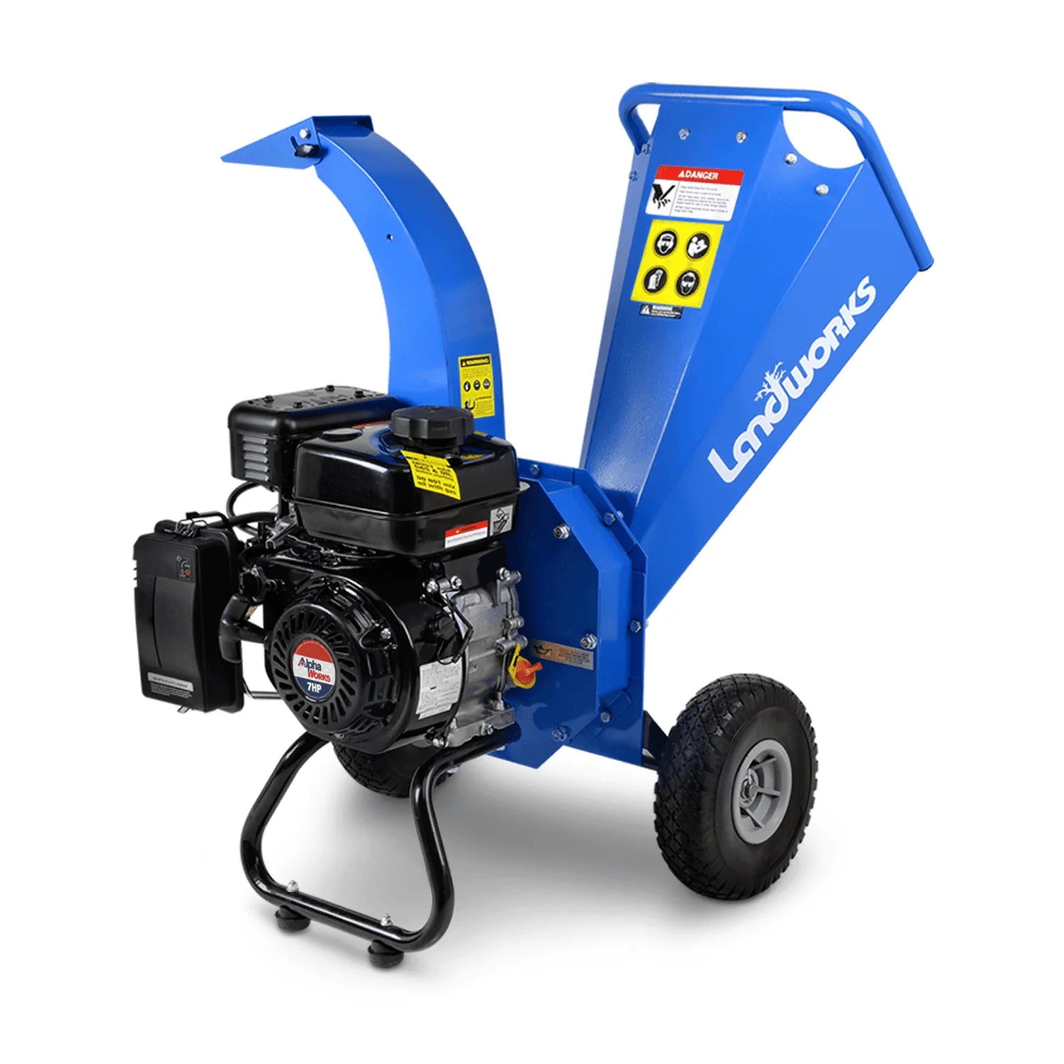 Landworks 7HP 212cc 3-Inch Wood Chipper and Shredder (GUO033