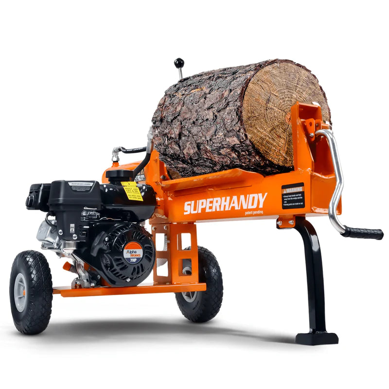 SuperHandy Portable 20 Ton 7HP Gas Powered Log Splitter (GUO077 SuperHandy Portable 20 Ton 7HP Gas Powered Log Splitter (GUO077