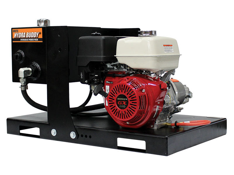 Brave Hydraulic Power Pack 3, 000 PSI 5 GPM Recoil Start Honda GX390, HBHS300GX
