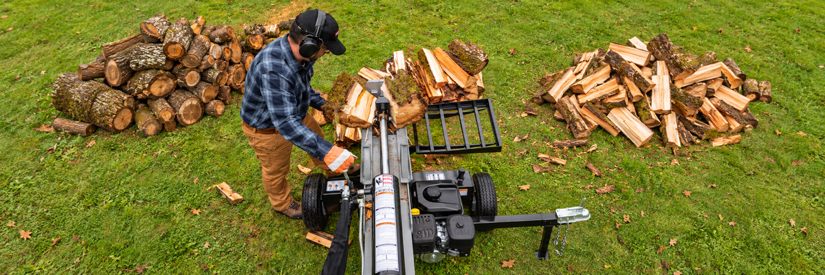 How Does a Gas Log Splitter Work?