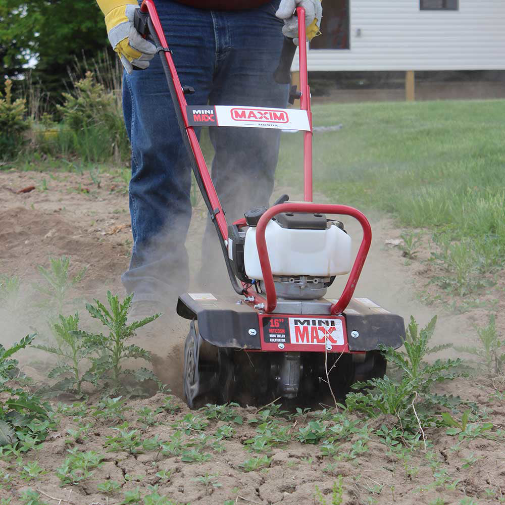 Maxim Mini Tiller Cultivator (MTC35H) - Honda GX35 – Wood Splitter
