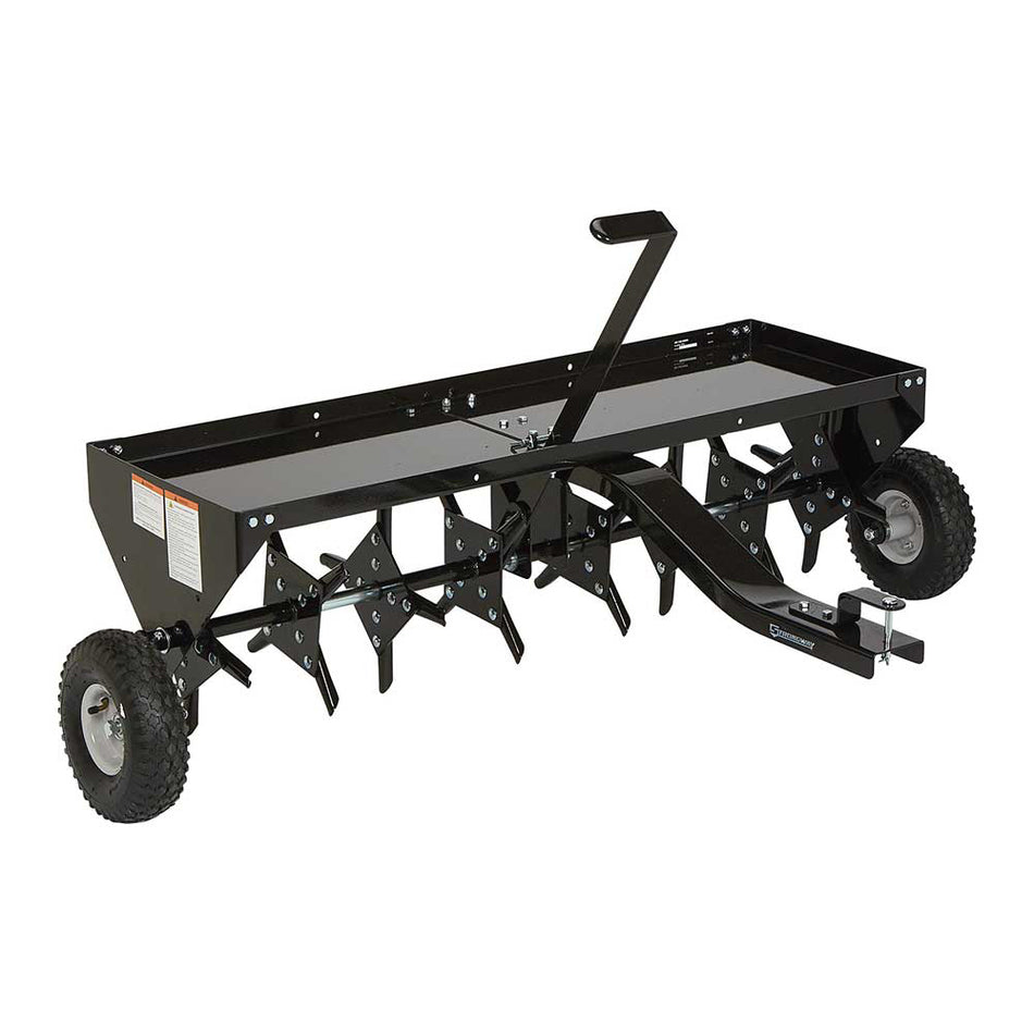 Strongway® Tow Behind Plug Lawn Aerator 48 In. 32 Coring Plugs (49167)