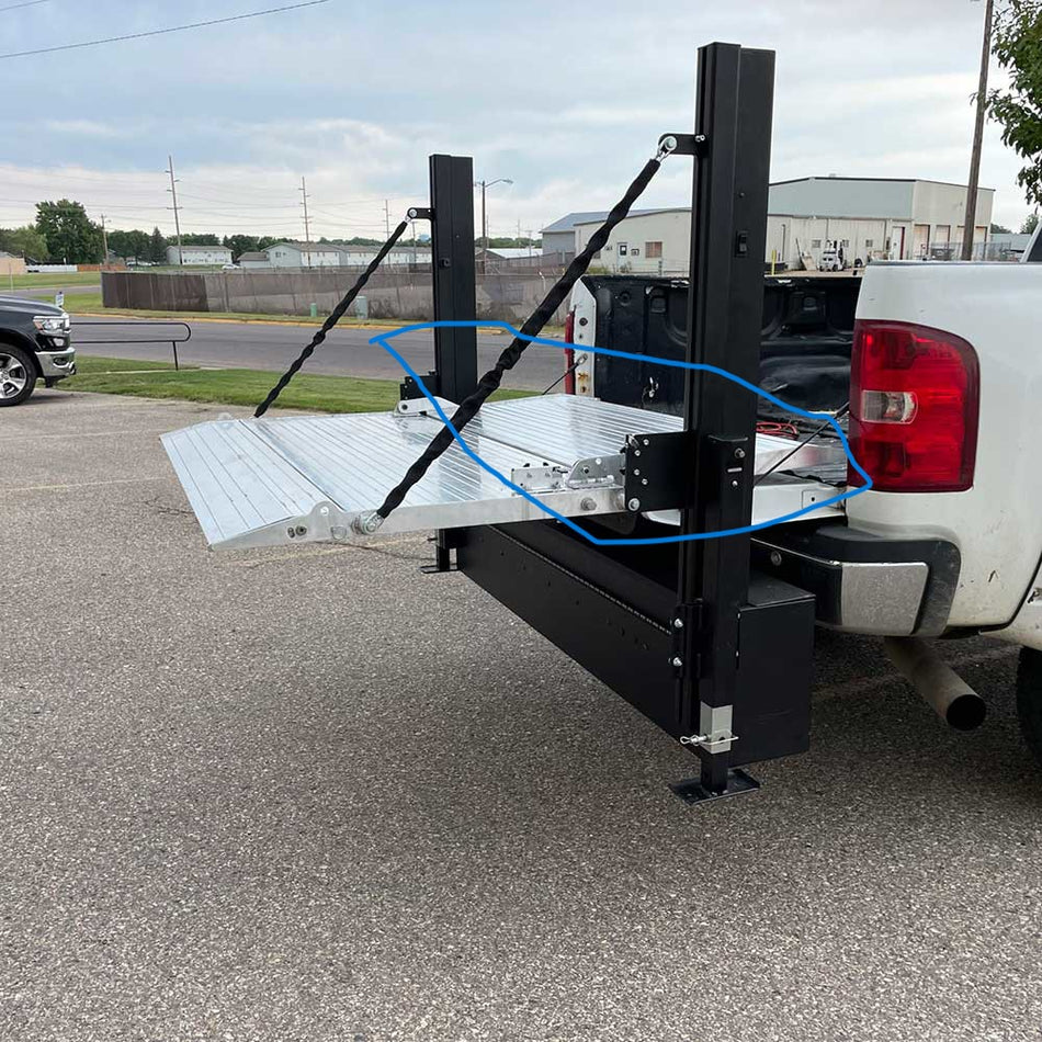 Removable Tailgate Lifts & Hoists for Sale — Lift Gator® – Wood ...