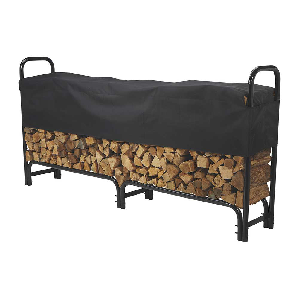 Roughneck Covered Firewood Rack 8 Ft. (106892)