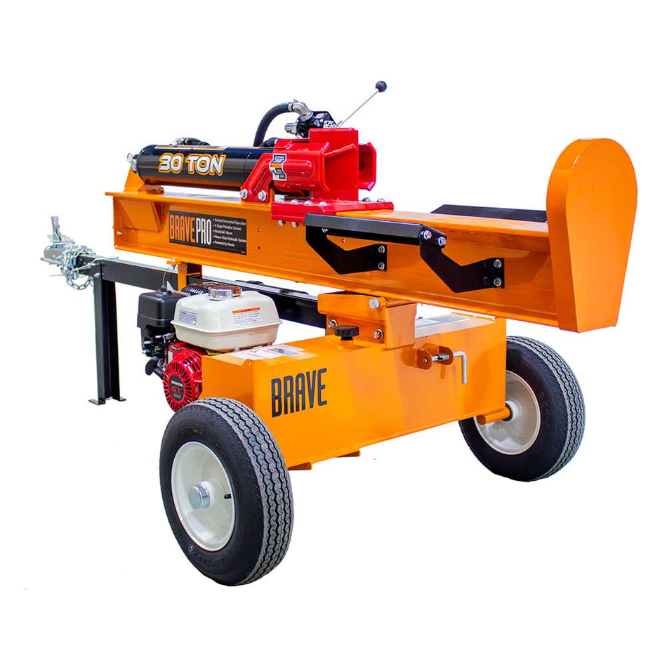 Brave 30Ton Horizontal / Vertical Log Splitter Honda GX200 VH1730GX