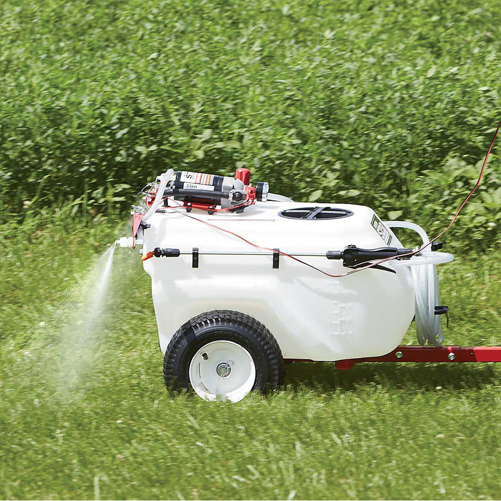 NorthStar® TowBehind Trailer Boom Broadcast and Spot Sprayer — 21Gal