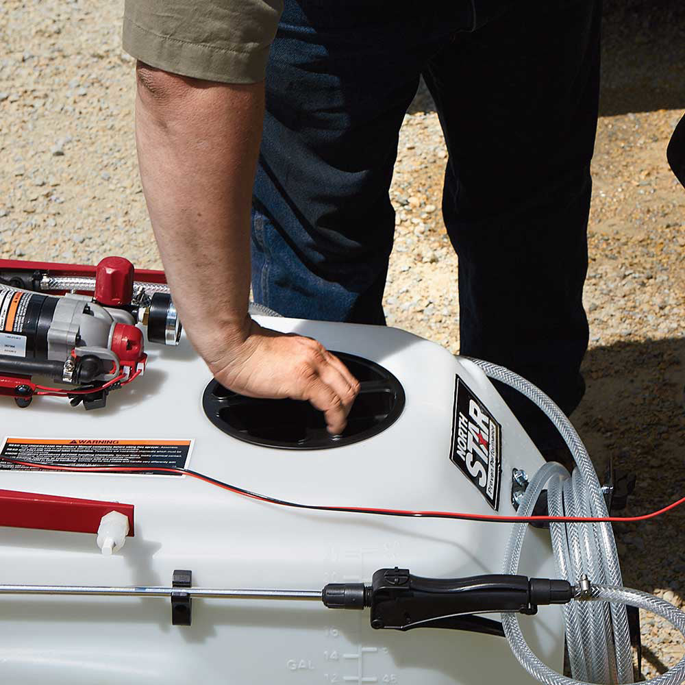 NorthStar® Tow-Behind Trailer Boom Broadcast and Spot Sprayer — 21
