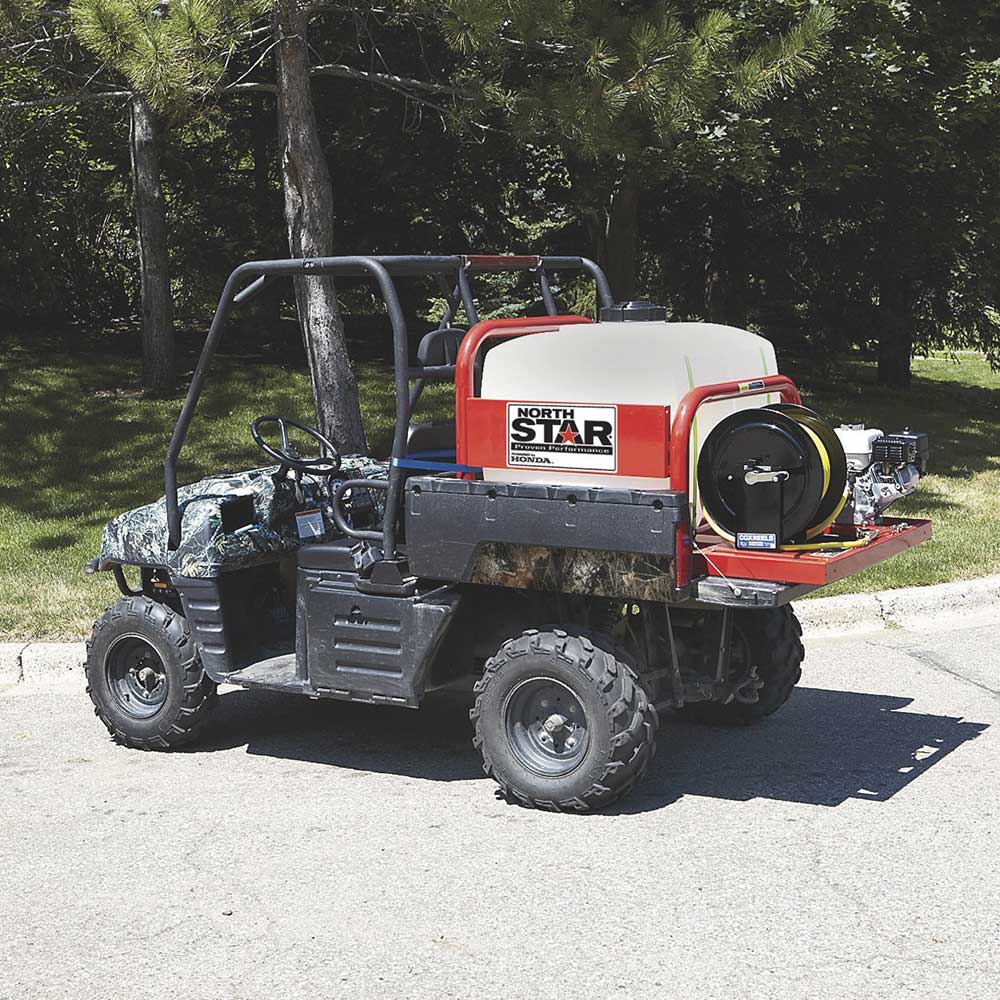 100 gallon herbicide sprayer NorthStar 100-Gallon Skid Sprayer — 160cc Honda GX160 Engine