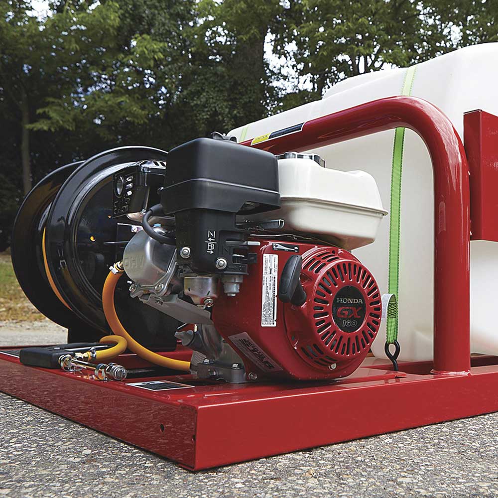 100 gallon herbicide sprayer NorthStar 100-Gallon Skid Sprayer — 160cc Honda GX160 Engine
