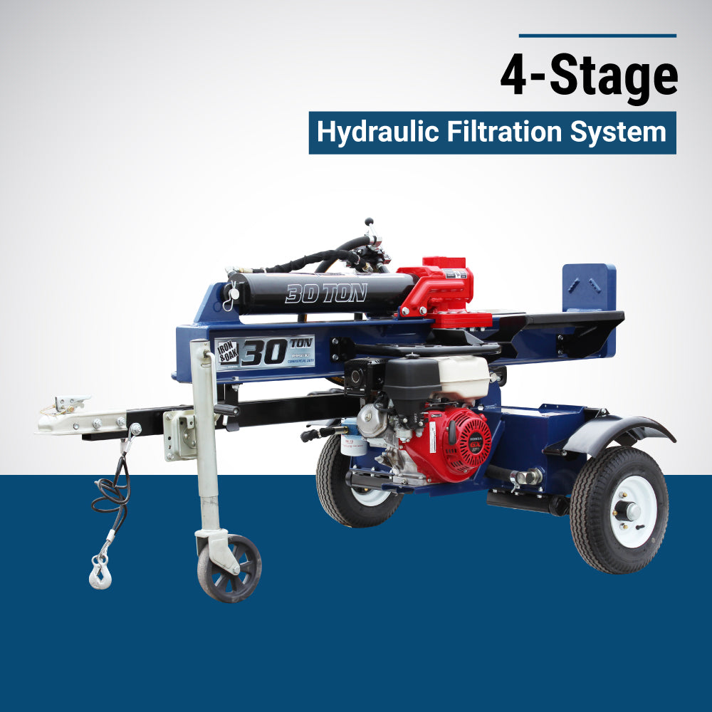 囲炉裏　桜の木 Iron Oak 30 Ton Vertical Horizontal Log Splitter BHVH3018GX – Wood