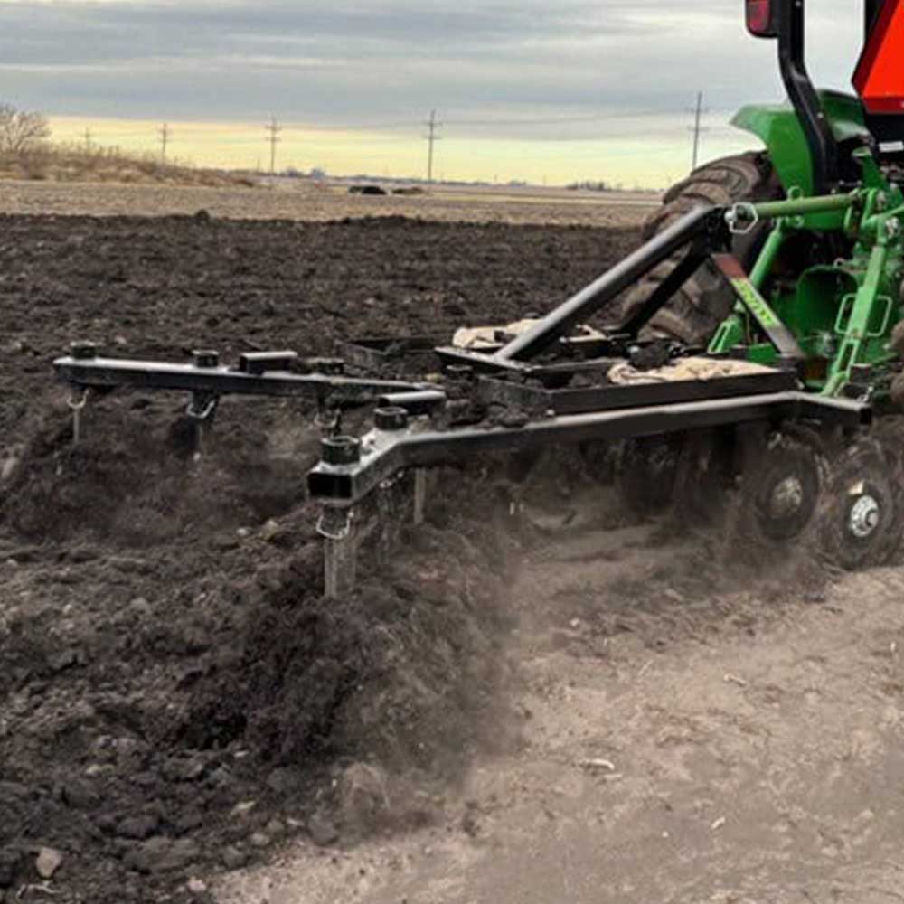 Grey Wolf™ Till-N-Claw 3-Point Chisel Plow & Cultivator 60-In