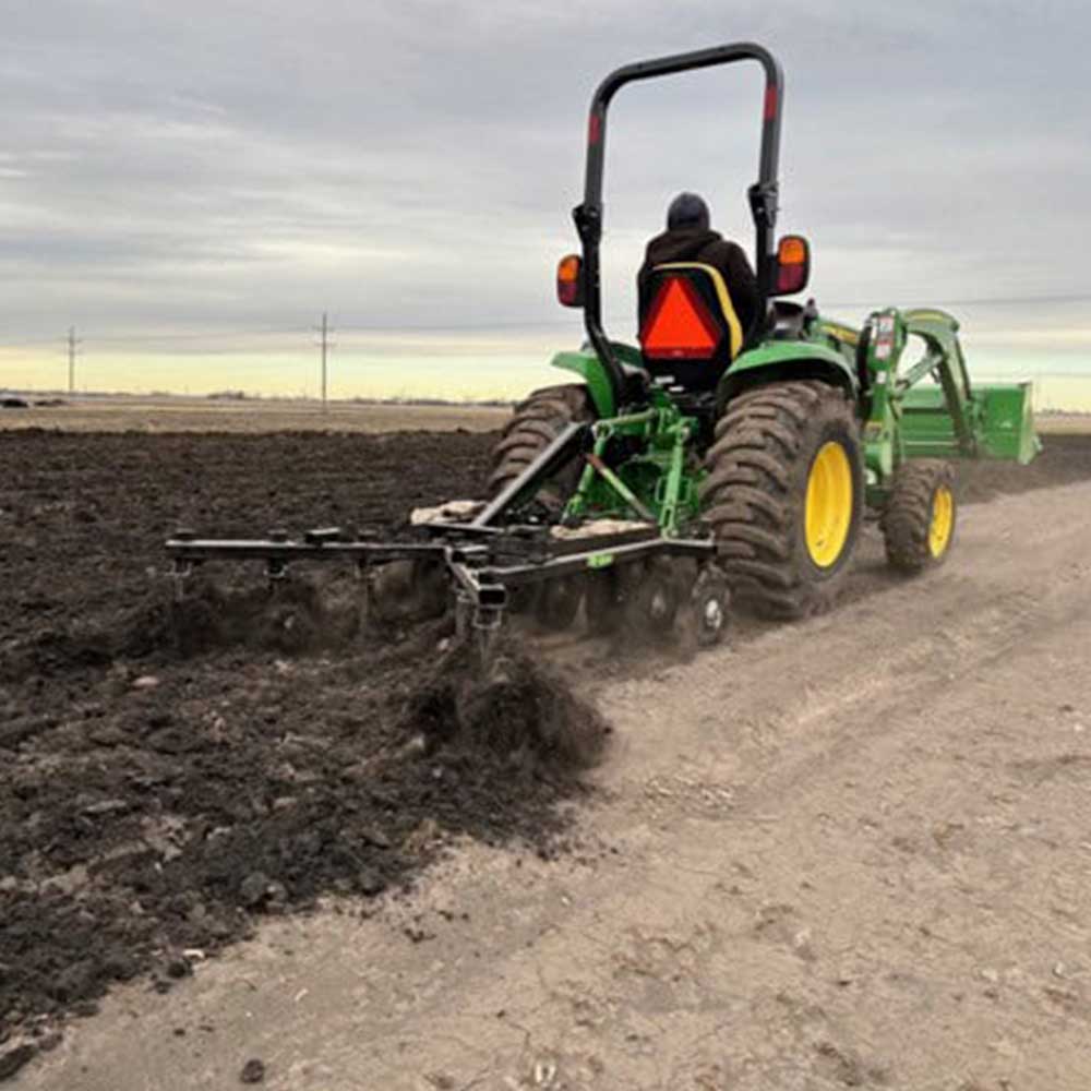 Grey Wolf™ Till-N-Claw 3-Point Chisel Plow & Cultivator 60-In