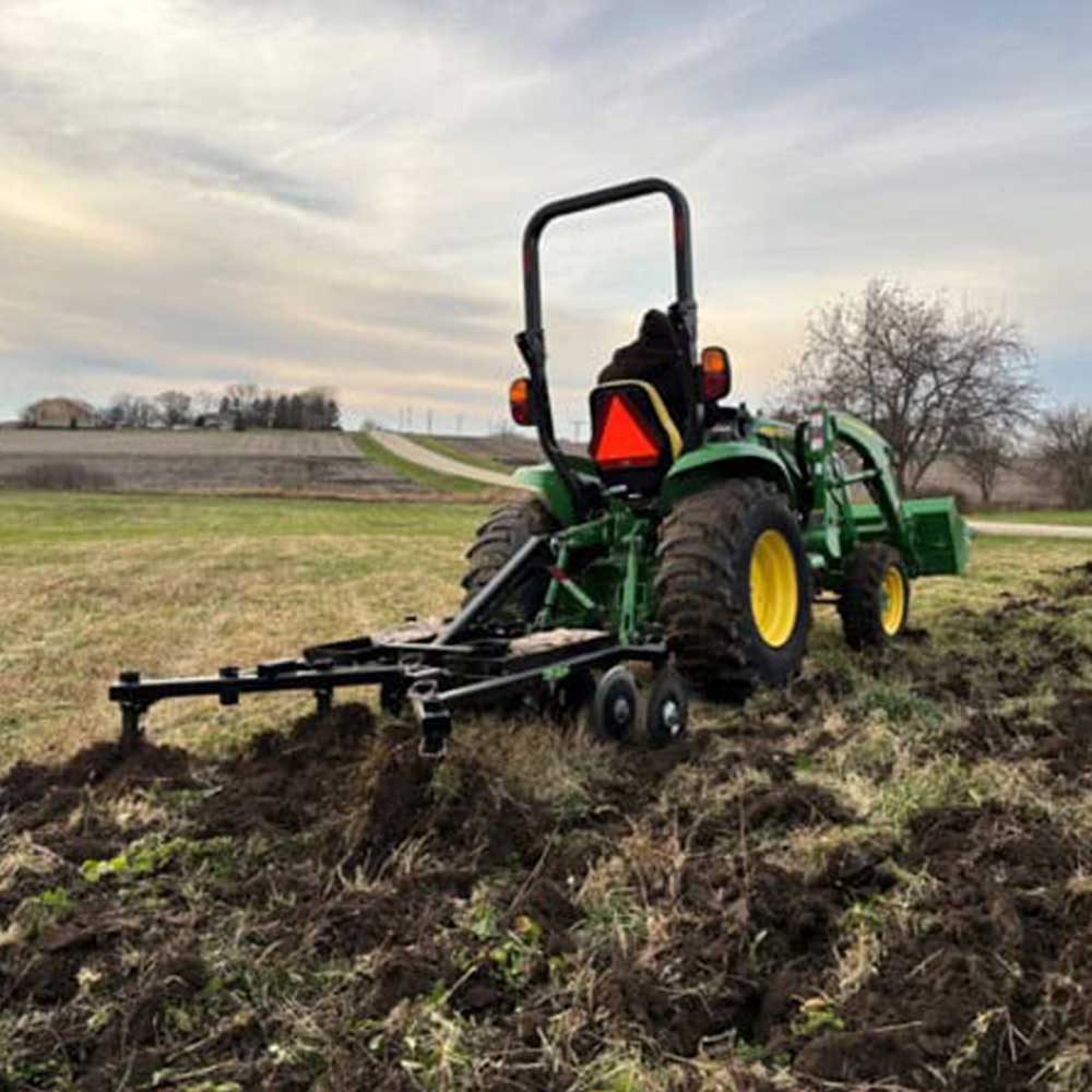 Grey Wolf™ Till-N-Claw 3-Point Chisel Plow & Cultivator 60-In