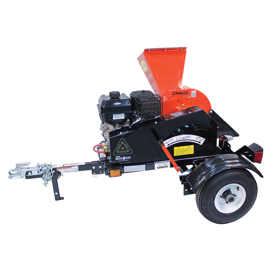 Bear Cat 4.5" Road-Towable Chipper with 13 HP Briggs & Stratton XR Engine (CH4420)