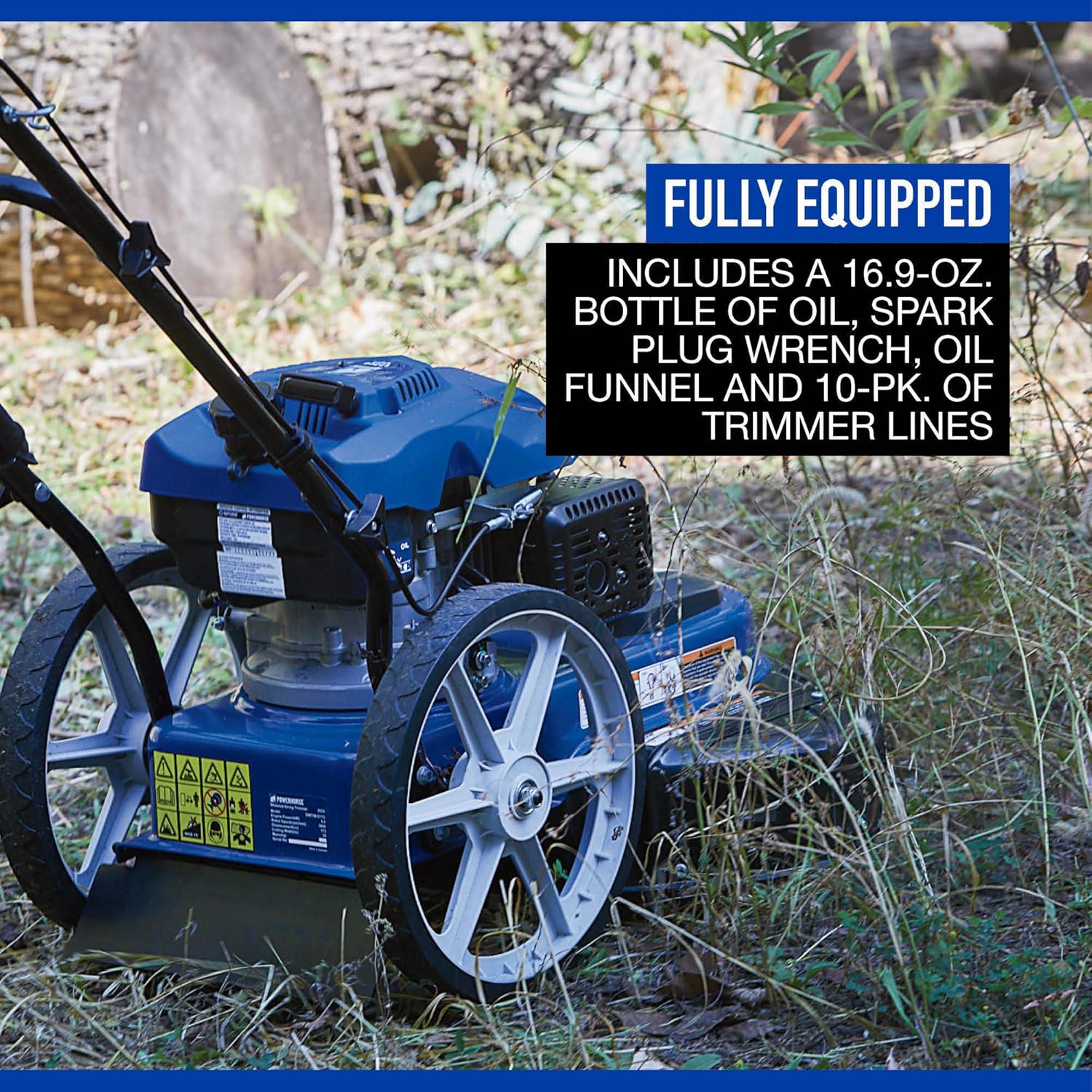 reidan_collage　0925 Powerhorse® 22in. Wheeled Walk-Behind String Trimmer Mower (115069