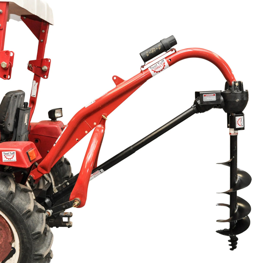 AgKNX Model 1500 Heavy-Duty 3-Point Post Hole Digger for Category 1 & 2 Tractors (24-0337)