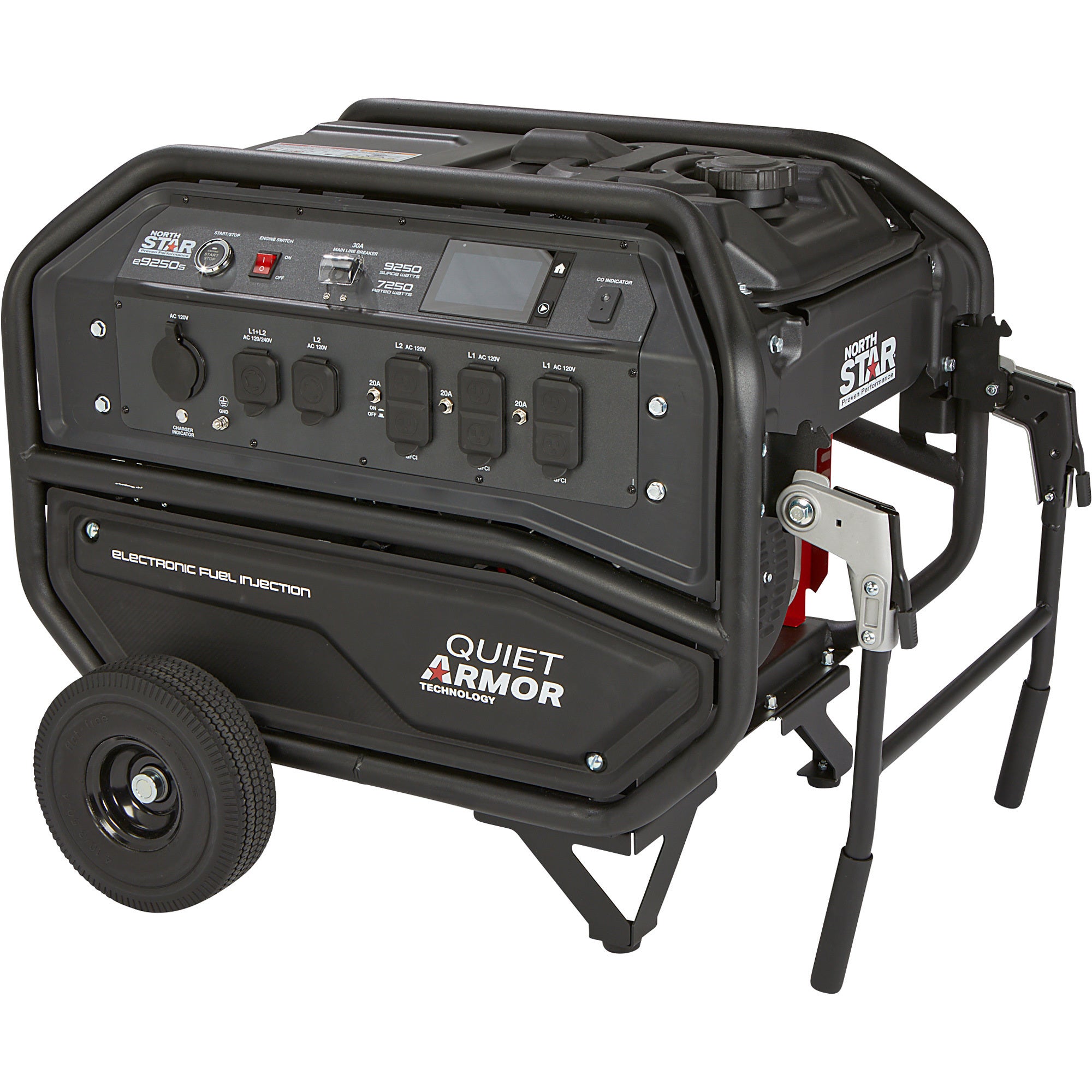 Multistar Generator NorthStar® Commercial Grade Generator 9250 Surge Watts, 7250 Rated Wat ...