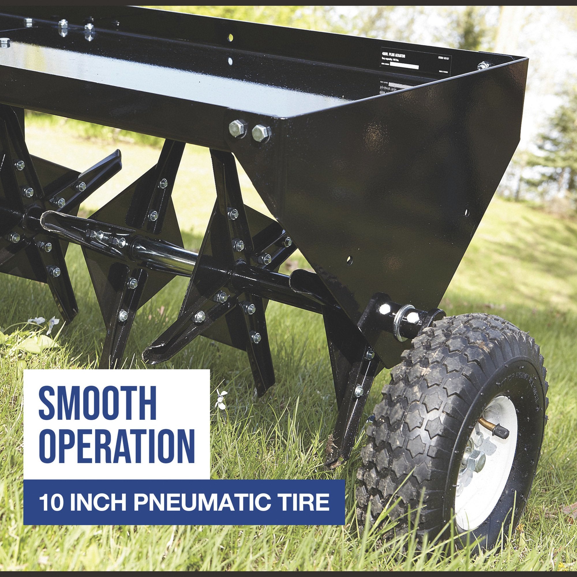 Strongway® Tow Behind Plug Lawn Aerator 48 In. 32 Coring Plugs