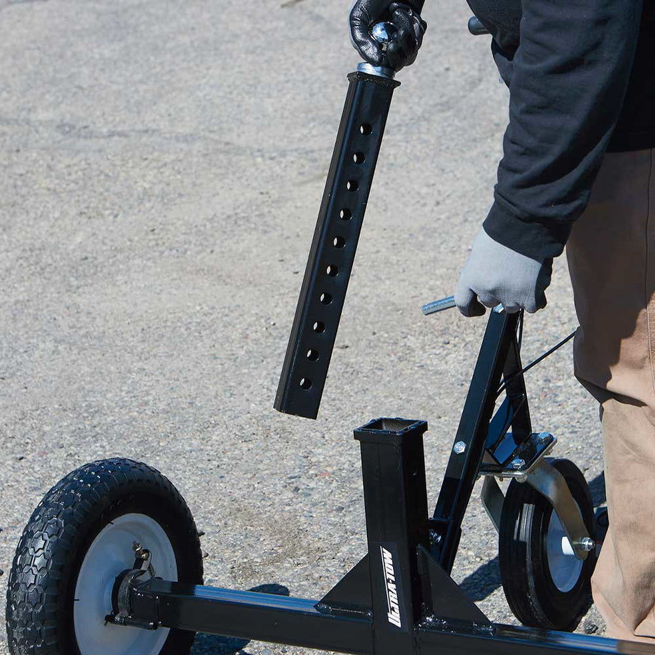 Ultra-Tow Heavy-Duty Adjustable Trailer Dolly with Brake 1000-Lb. Cap (58014)