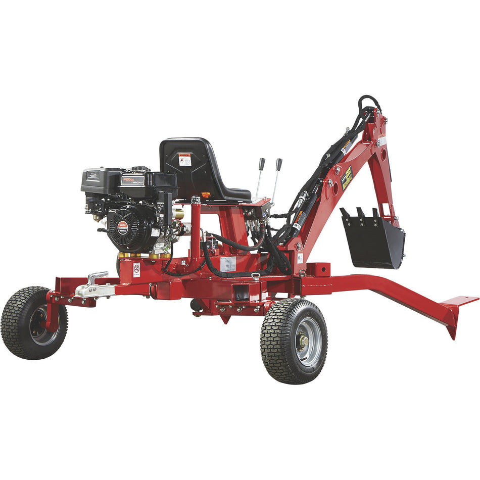 NorTrac® Towable Backhoe Trencher - 15 HP - 3-Tooth Digging Bucket (98 ...