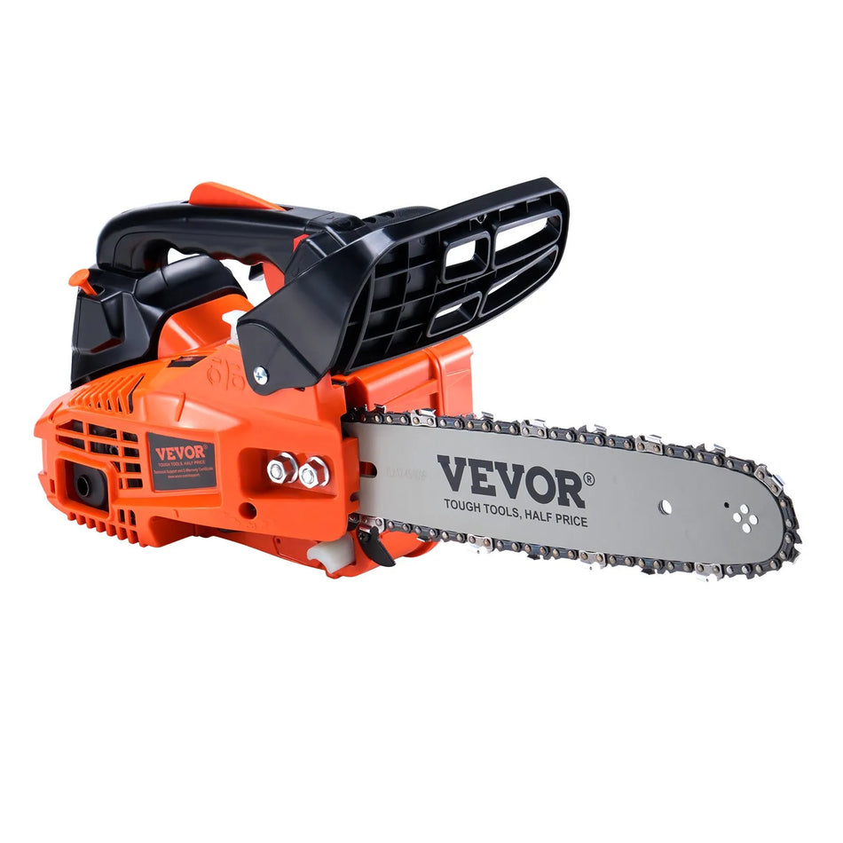 VEVOR 12" Gas Chainsaw with 25.4cc 2-Stroke Engine (CN-25)