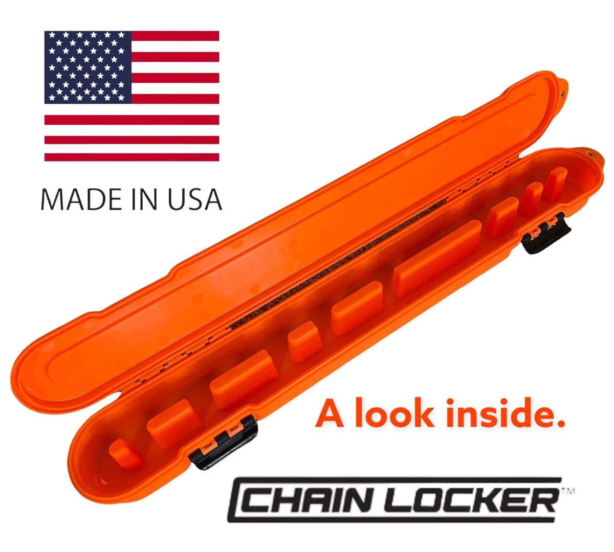 Chain Locker Original Series Chain Storage Case Orange (GWG311486 ...