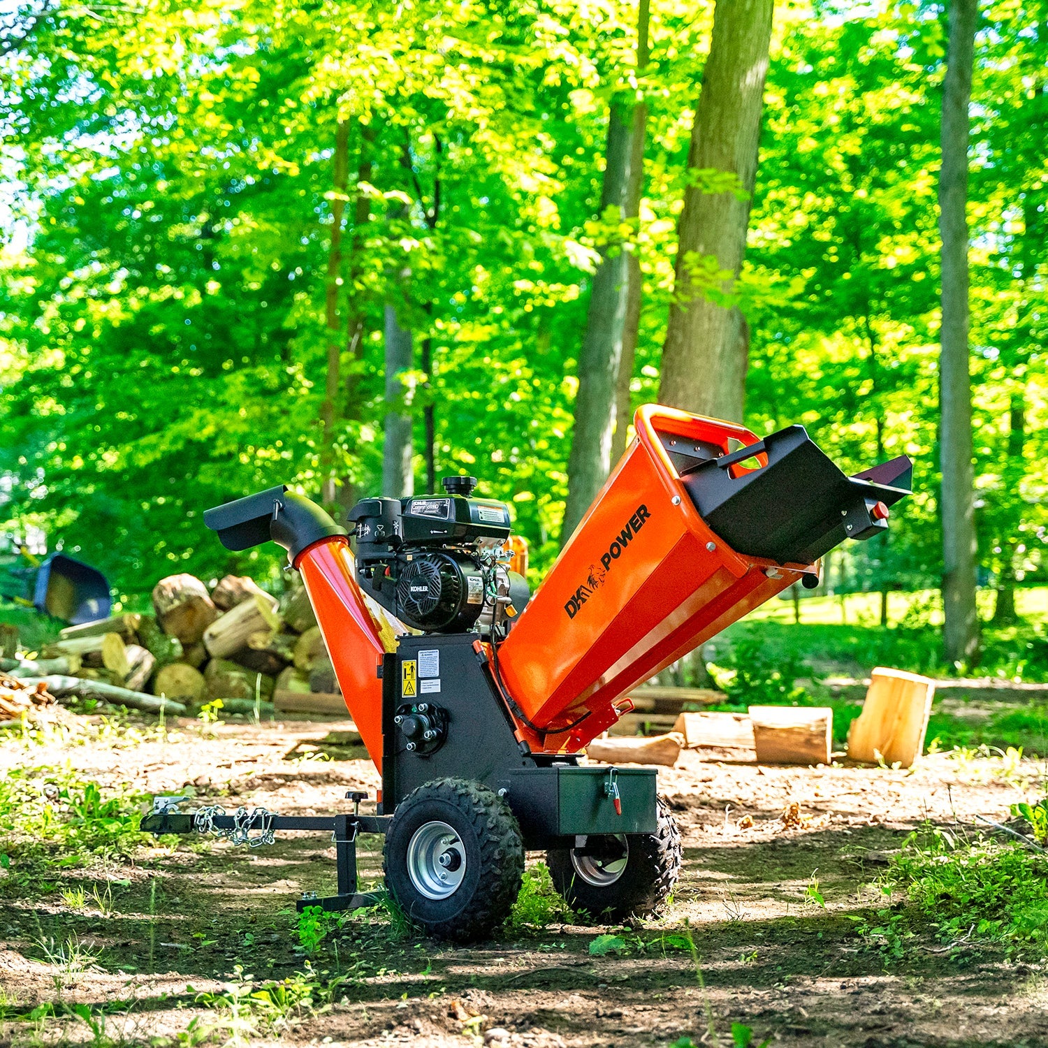 DK2 - 4 Inch Kinetic Drum Chipper (OPC524) – Wood Splitter Direct
