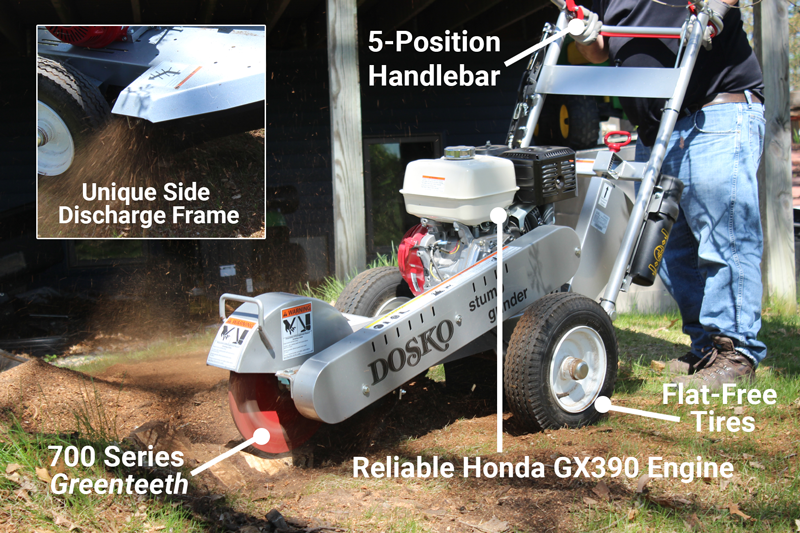 Dosko Stump Grinder 337-13HC - Wood Splitter Direct Dosko Stump Grinder 337-13HC - Wood Splitter Direct