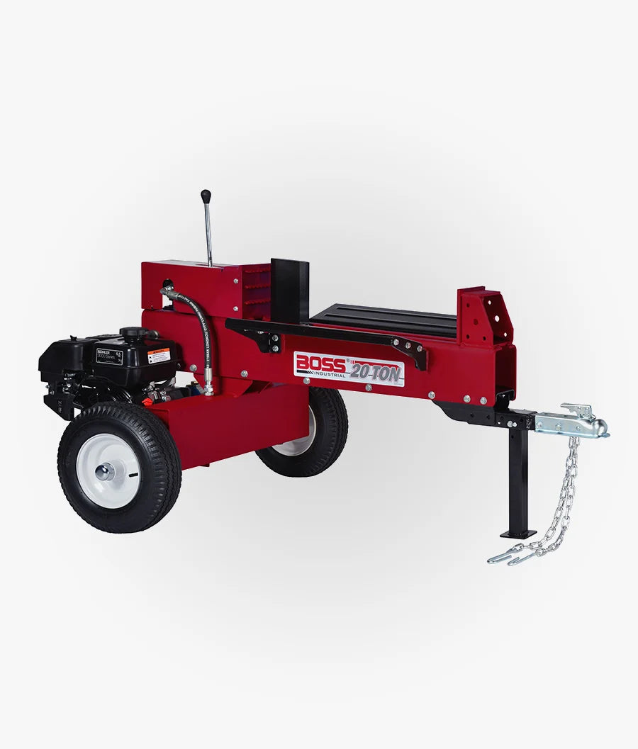 Boss Industrial 20-Ton Horizontal Dual-Action Gas Log Splitter (GD20T24)