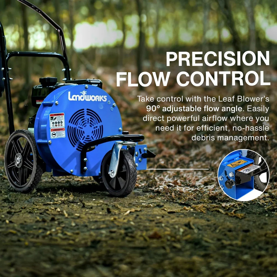 Landworks 7HP Walk-Behind Leaf Blower – 209cc, 1270 CFM, 150 MPH (GUO125)