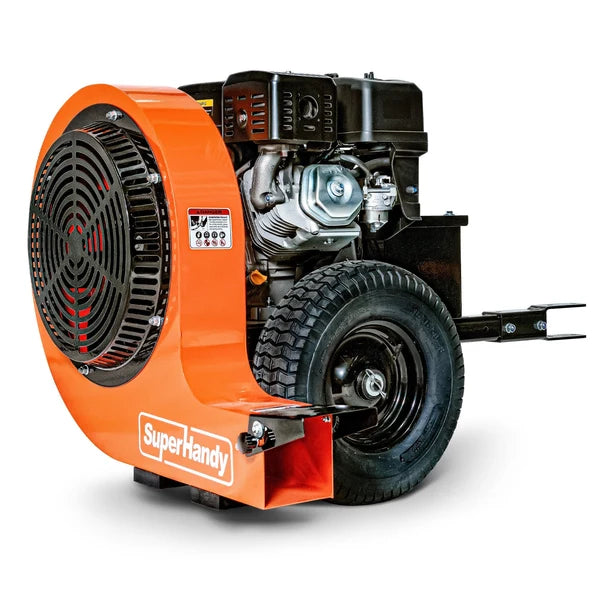 SuperHandy Electric Start Tow-Behind Leaf Blower – 3000 CFM, 207 MPH (GUO139)