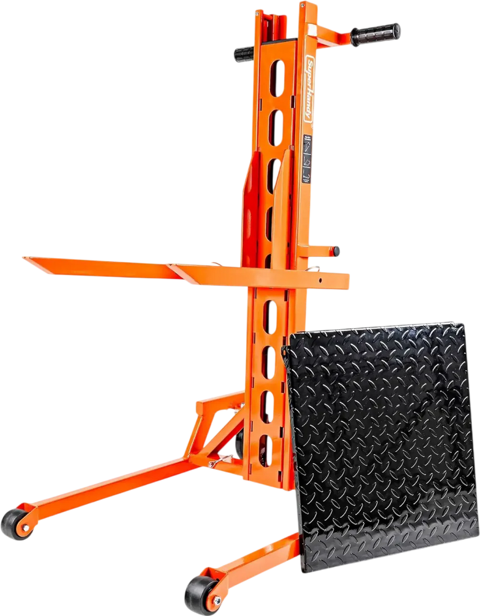 SuperHandy Manual Material Stacker 550 lbs 59" Max Lift (GUO146)