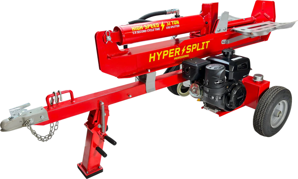 HyperSplit 32 Ton Log Splitter Vertical/Horizontal 9.5 HP Kohler Engine (33-137)