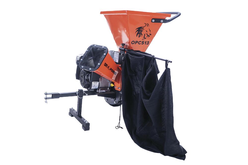 Detail K2 -3 in. 6.5HP Disk Direct Drive Wood Chipper Shredder