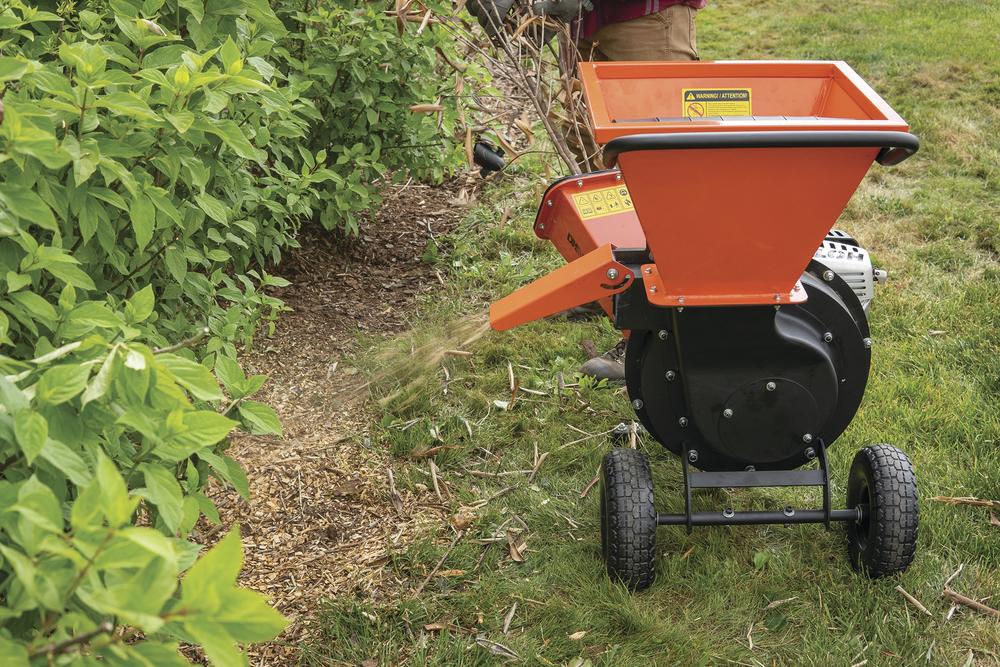 Detail K2 -3 in. 6.5HP Disk Direct Drive Wood Chipper Shredder