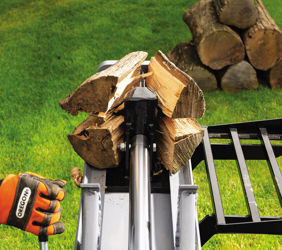Four-way wedge among popular log splitter accessories