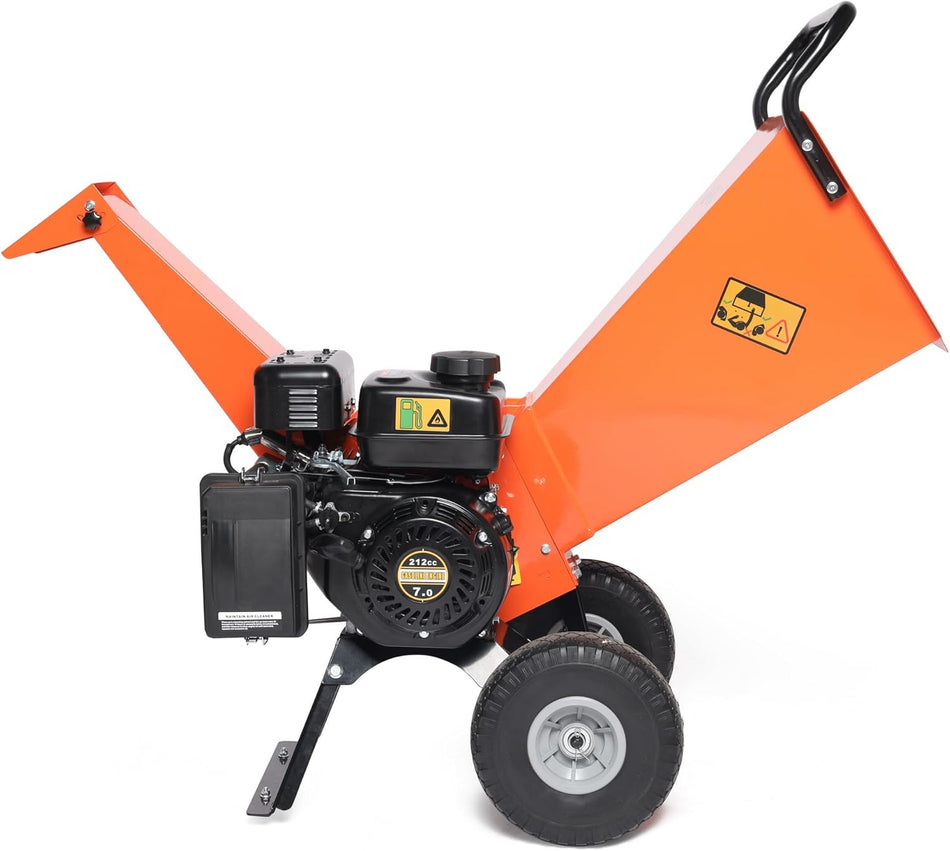 EFCUT R30 Wood Chipper 3" Shredder Mulcher 7HP 212cc Gas Powered (EFR30)