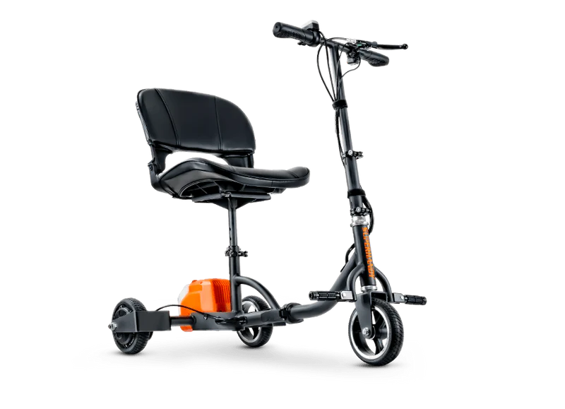 SuperHandy (GUT112) Passport 3 Wheeled Long Range Folding Mobility Scooter