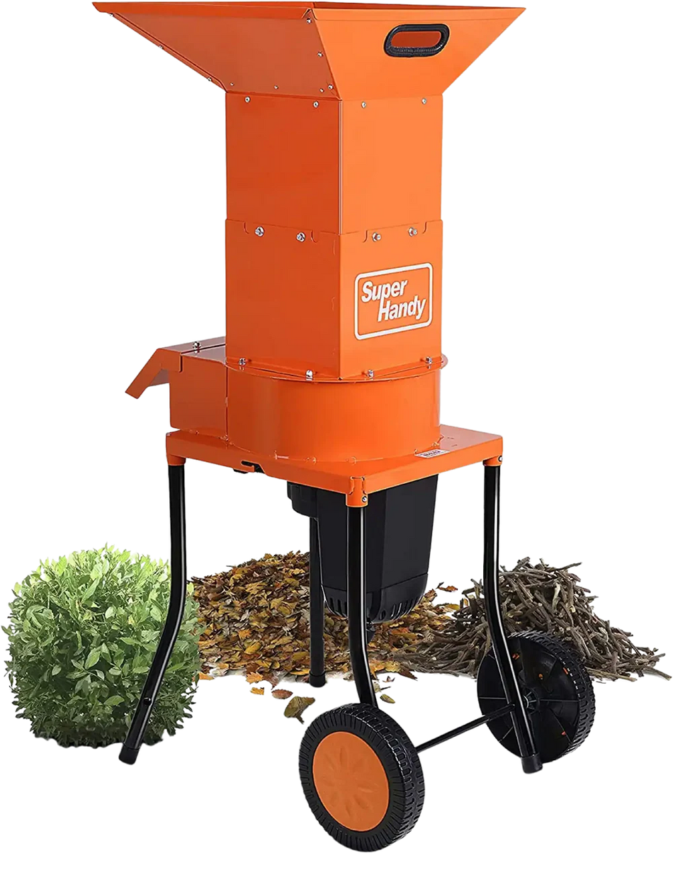 SuperHandy Electric Leaf Shredder Mulcher 120V 15 Amp 1800W (GUO056)