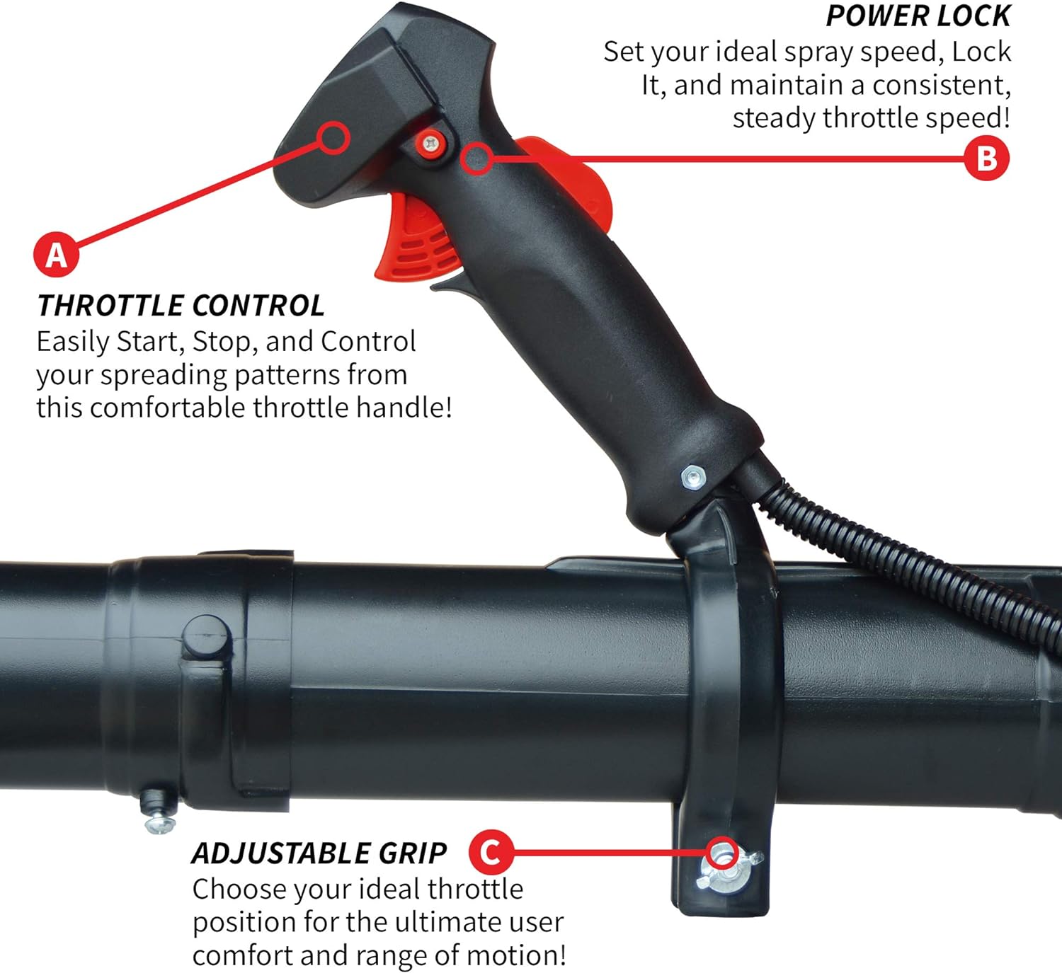 4 Gallon Motorized Backpack Spreader Sprayer by TOMAHAWK® for