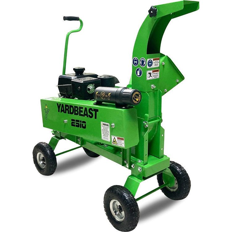YARDBEAST 2.5-Inch Wood Chipper with 9.5 HP Kohler Engine (2510)