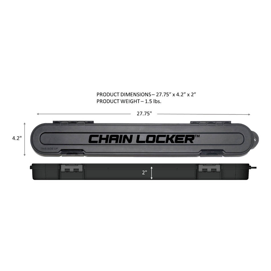 Chain Storage R Chain Locker Original Series Chain Storage Case Gray (GWG311487) – Wood ...