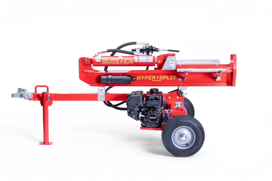 HyperSplit 22 Ton Fast Cycle Log Splitter with Kohler Engine (33-132)