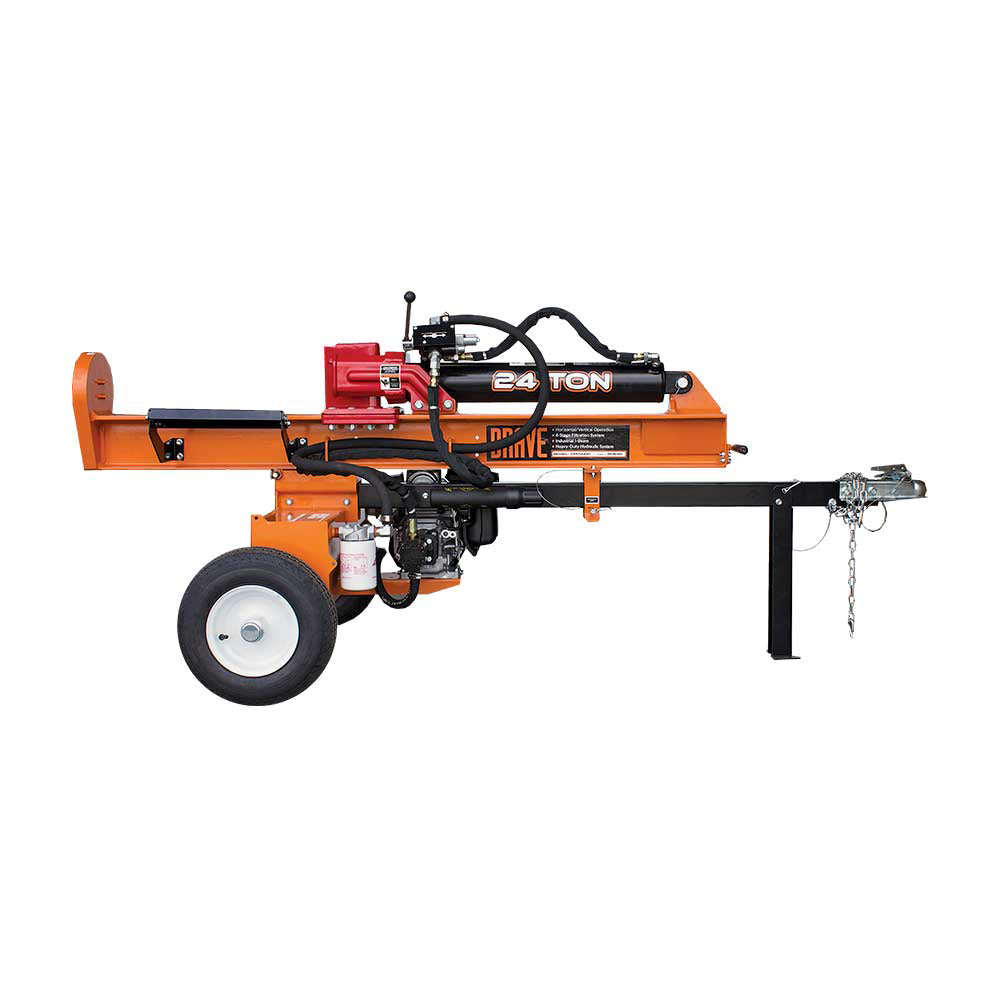 24 ton log splitter store