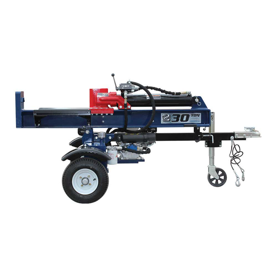 Iron Oak 30 Ton Vertical Horizontal Log Splitter BHVH3018GX Wood