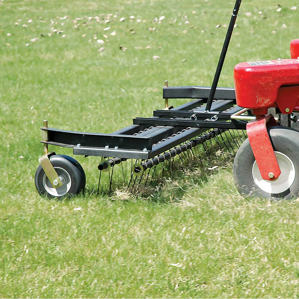 JRCO tine rake lawn dethatcher attachment