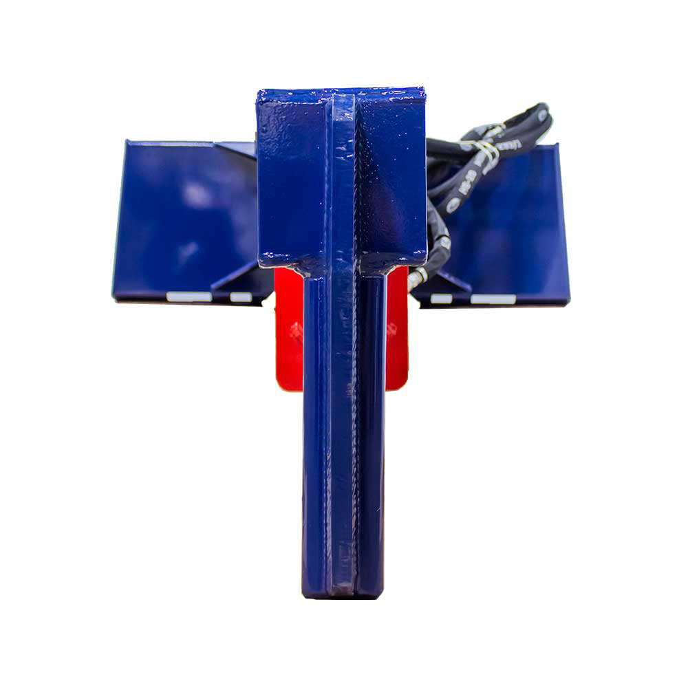 30 Ton Iron & Oak Upside Down Skid Steer Log Splitter 31" Open (SMH303